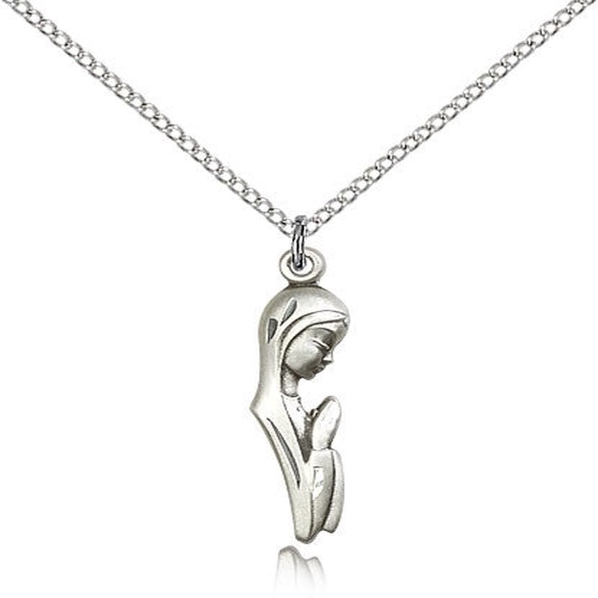 Madonna Medal, Sterling Silver