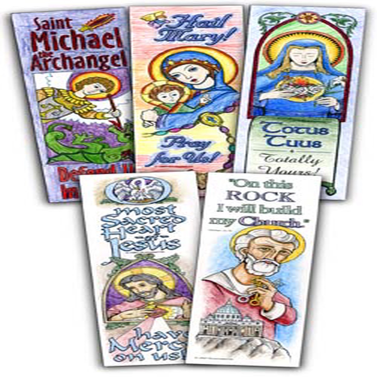 Catholic Bookmark (Large)
