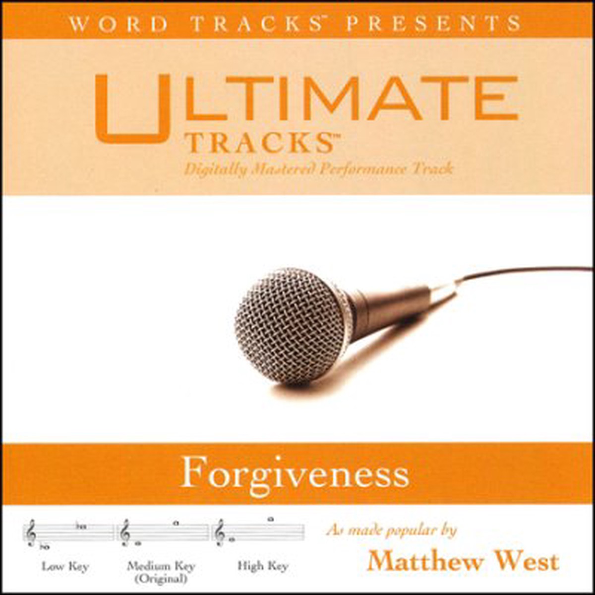 Forgiveness (AMPB: Matthew West) - Ultimate Tracks