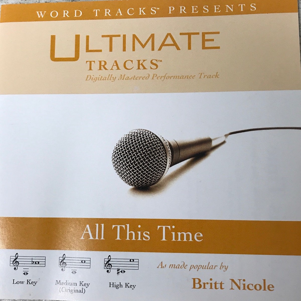 All This Time (Ampb: Britt Nicole) - Ultimate Tracks