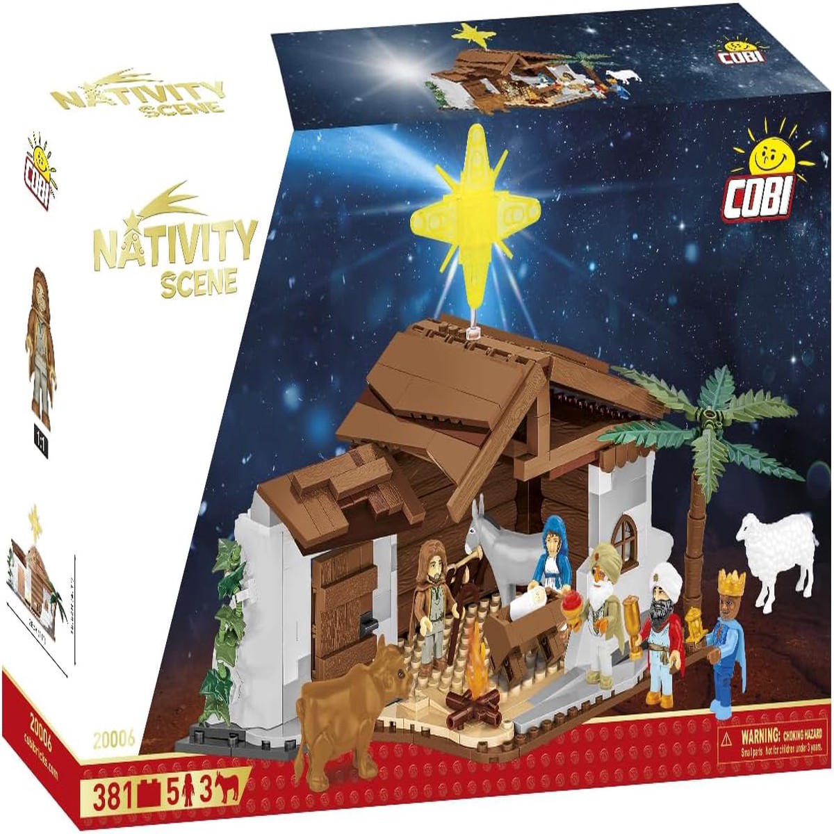 Christmas Nativity Scene Block Set