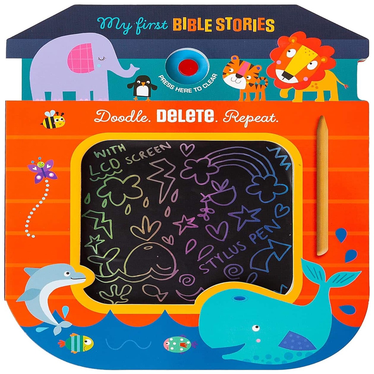 My First Bible Stories: Doodle, Delete, Repeat