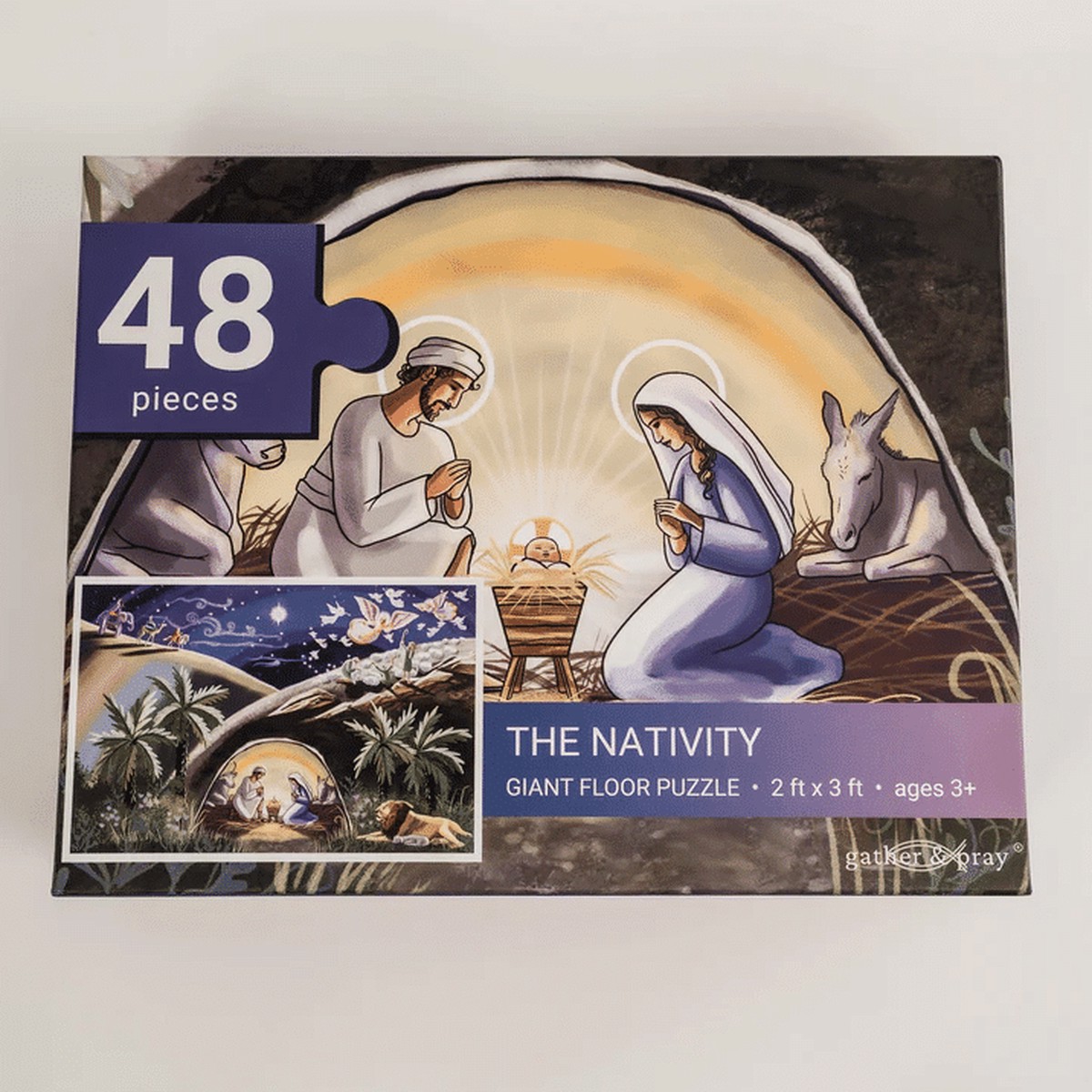 The Nativity Floor Puzzle (48 pc)