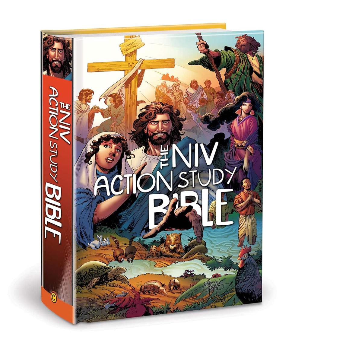 The NIV Action Study Bible (Hardcover)