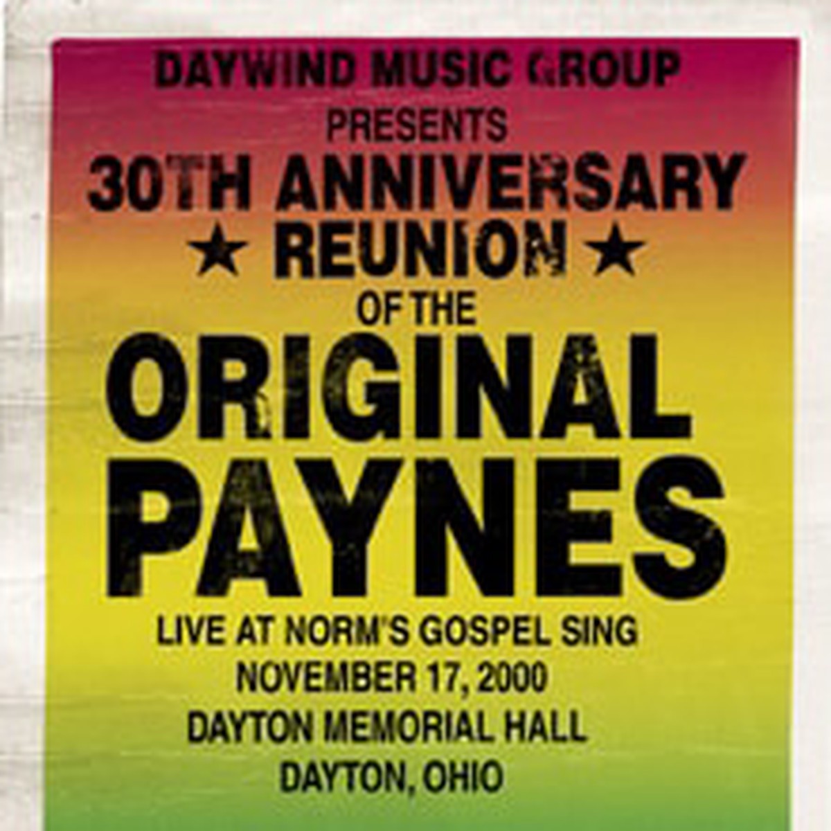 30th Anniversary Reunion - Paynes