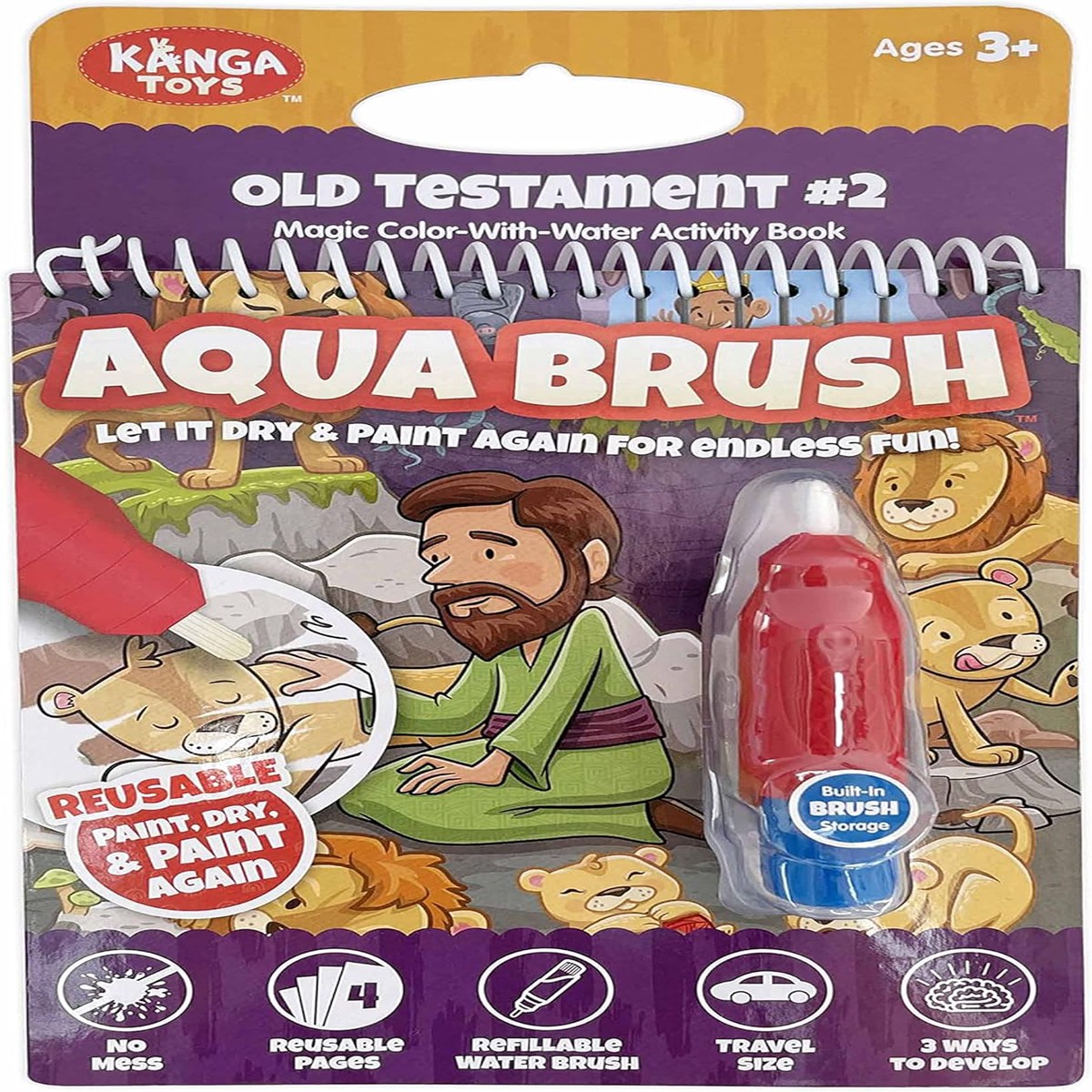 Aqua Brush: Old Testament #2 (Reusable Travel Activity)