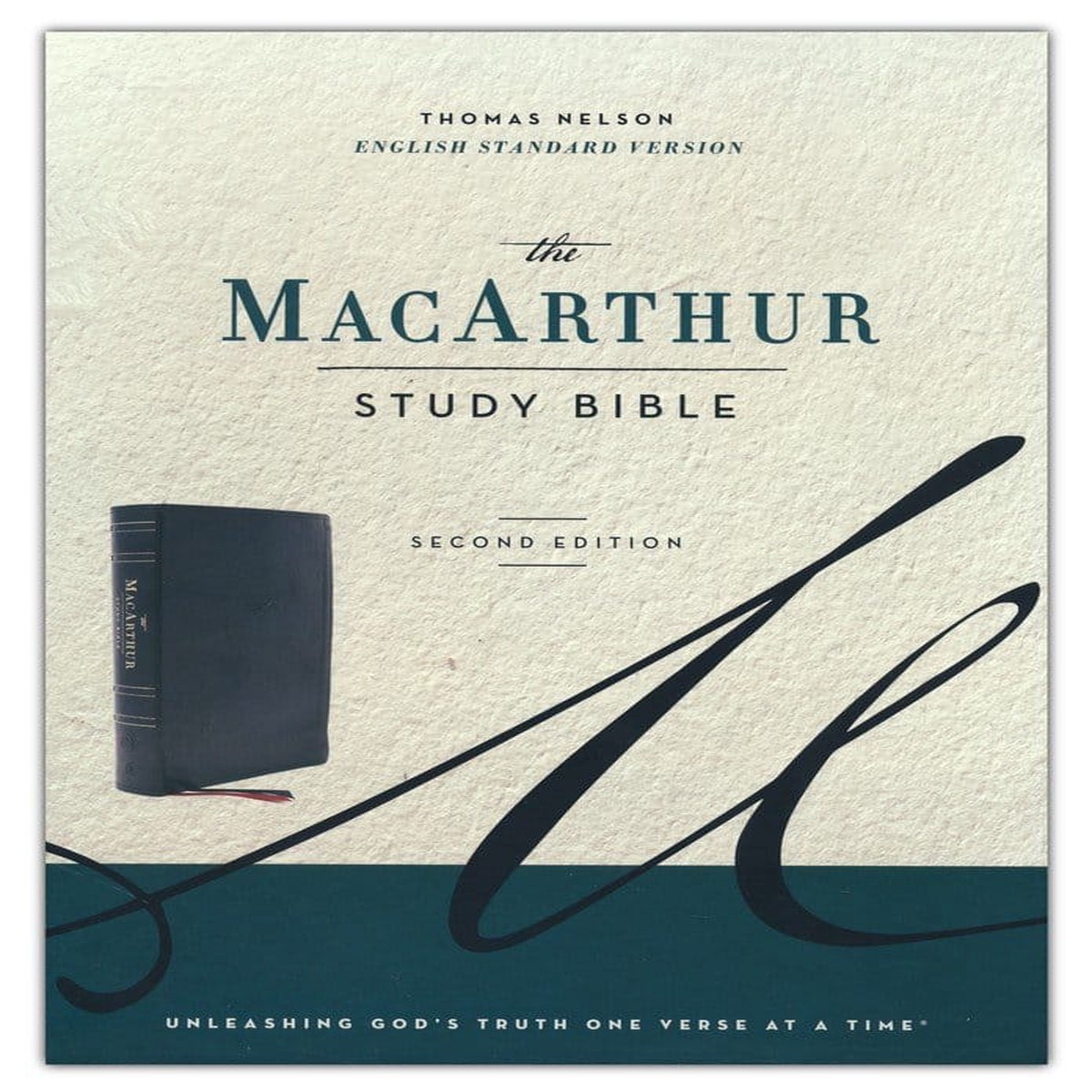 ESV MacArthur Study Bible (Black Leathersoft)