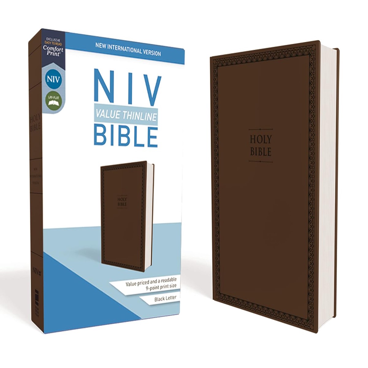 NIV Thinline Value Bible (Chocolate)