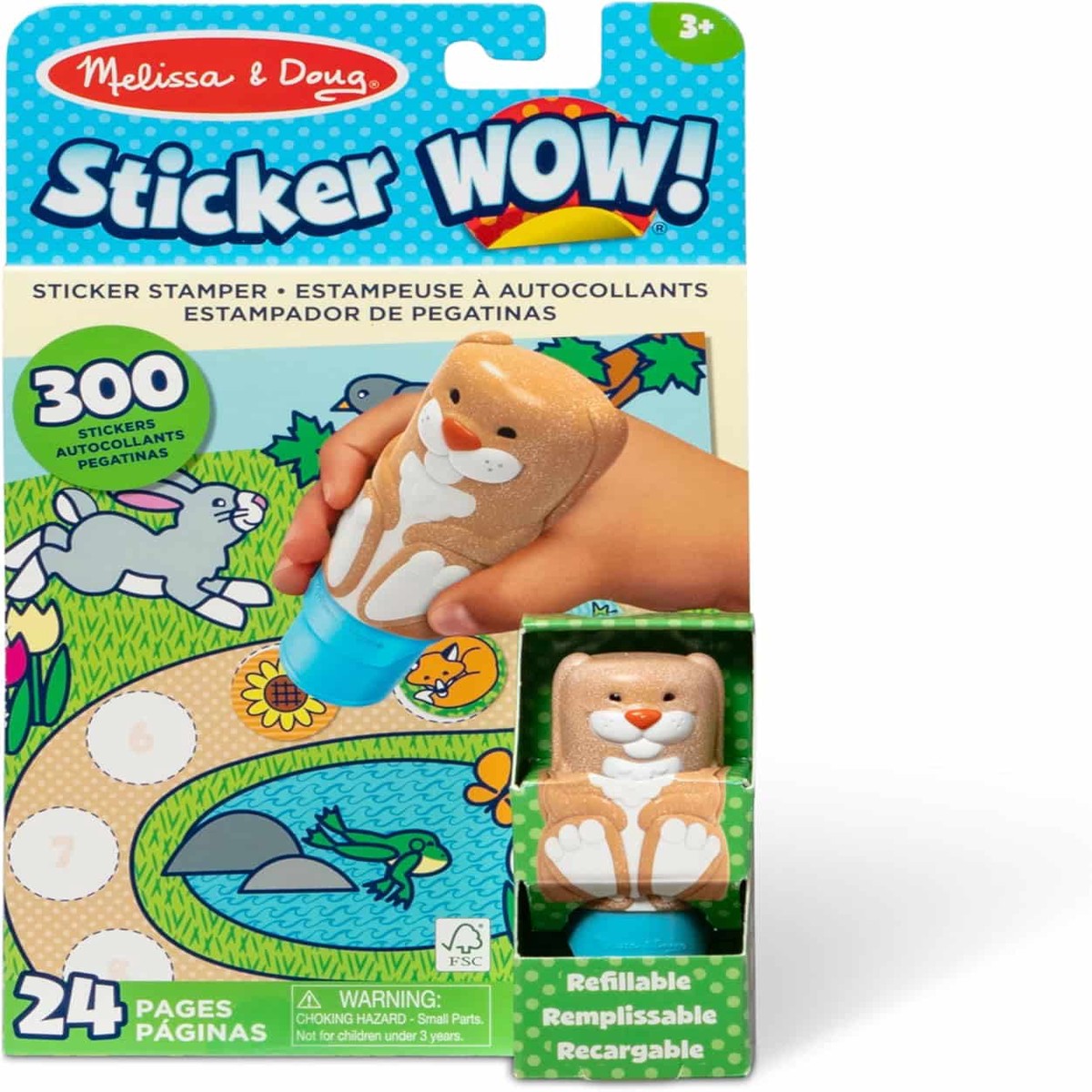 Sticker WOW: Bunny Activity Pad & Sticker Stamper