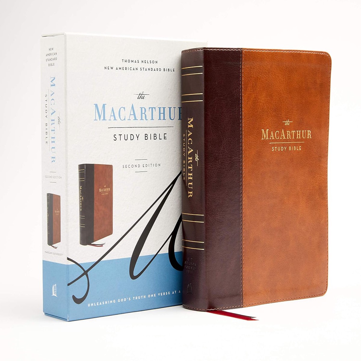 NASB MacArthur Study Bible (Brown Leathersoft)