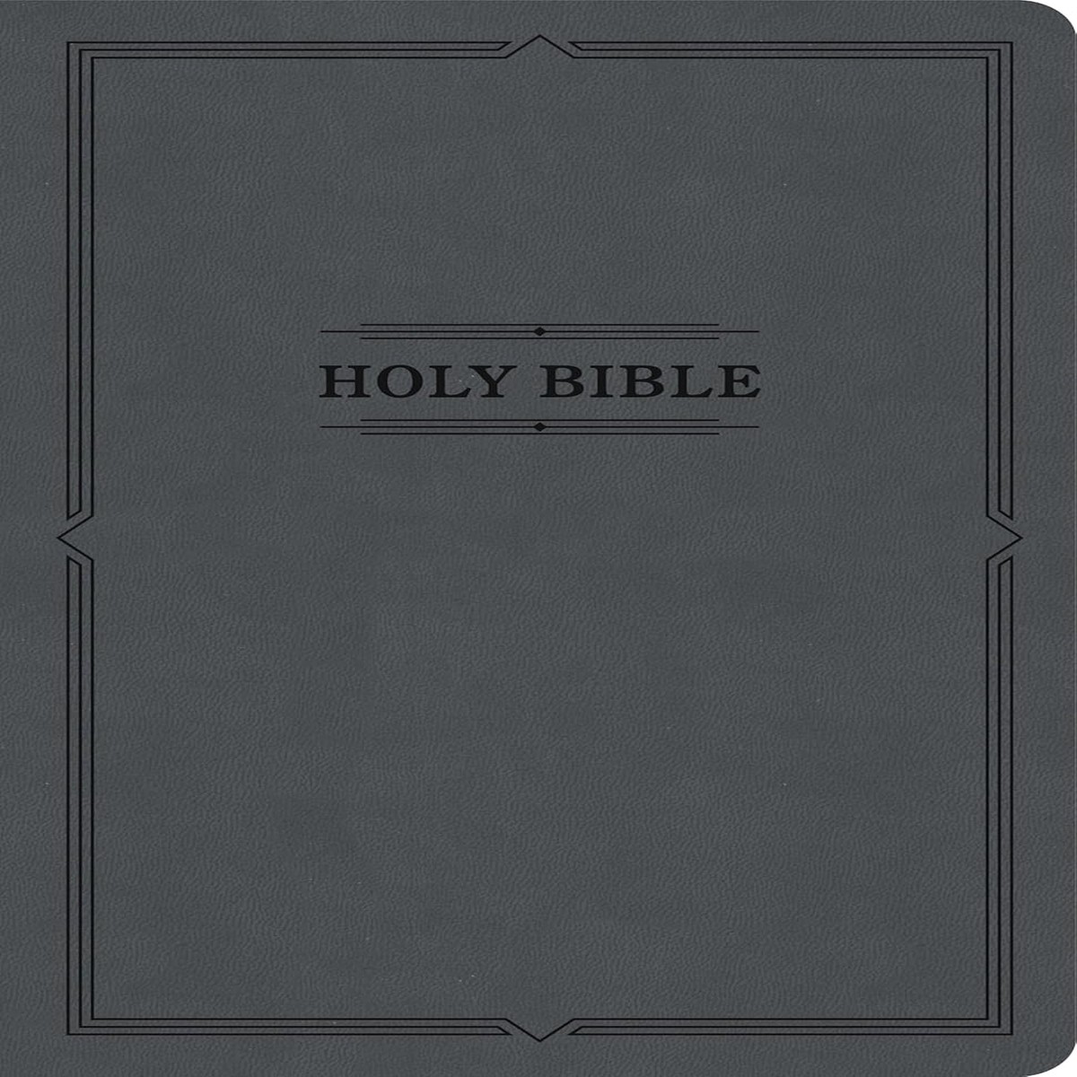 KJV Thinline Value Bible (Charcoal)