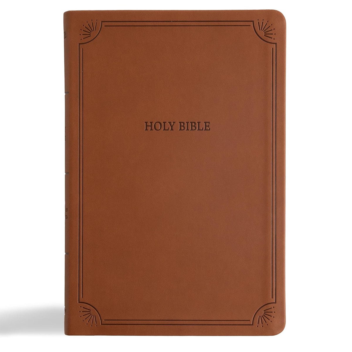 NASB Large Print Thinline Bible (Brown)