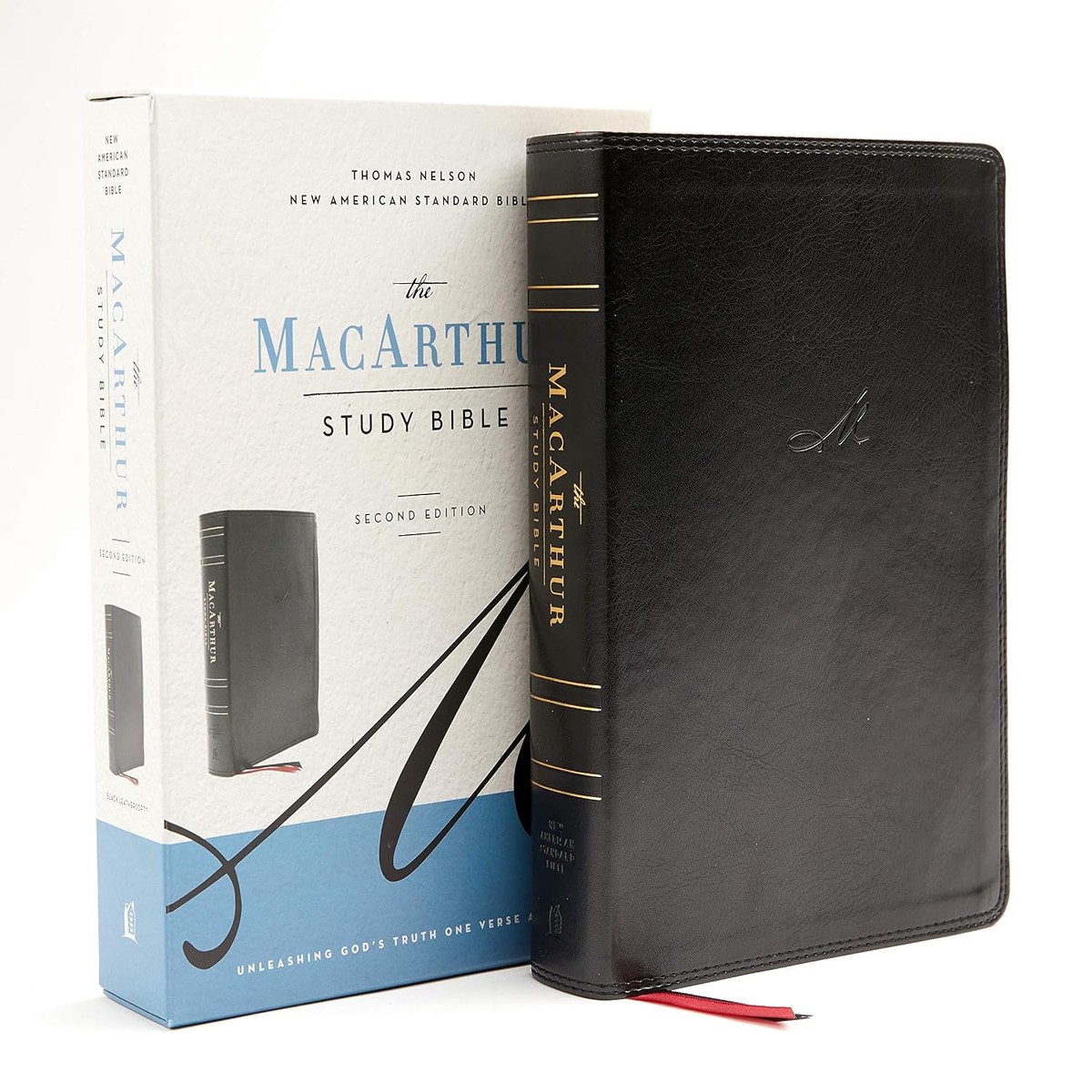 NASB MacArthur Study Bible (Black Leathersoft)