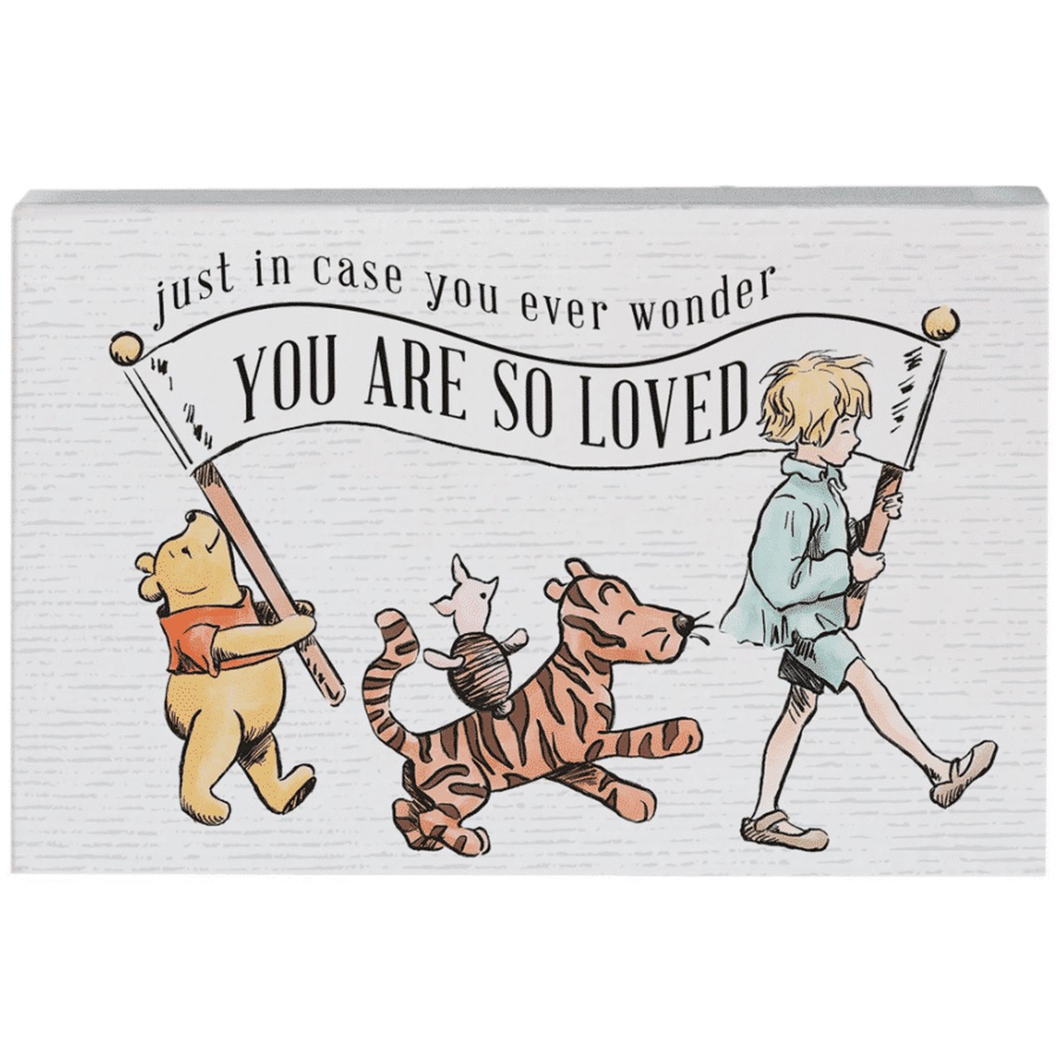 Small Talk Rectangle: You Are So Loved Pooh