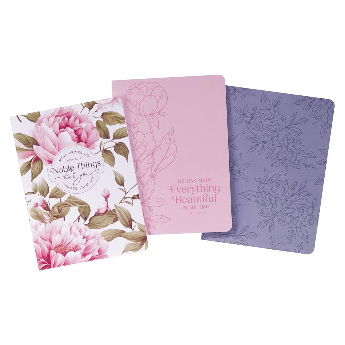 Notebook Set: Noble Things (Set of 3)