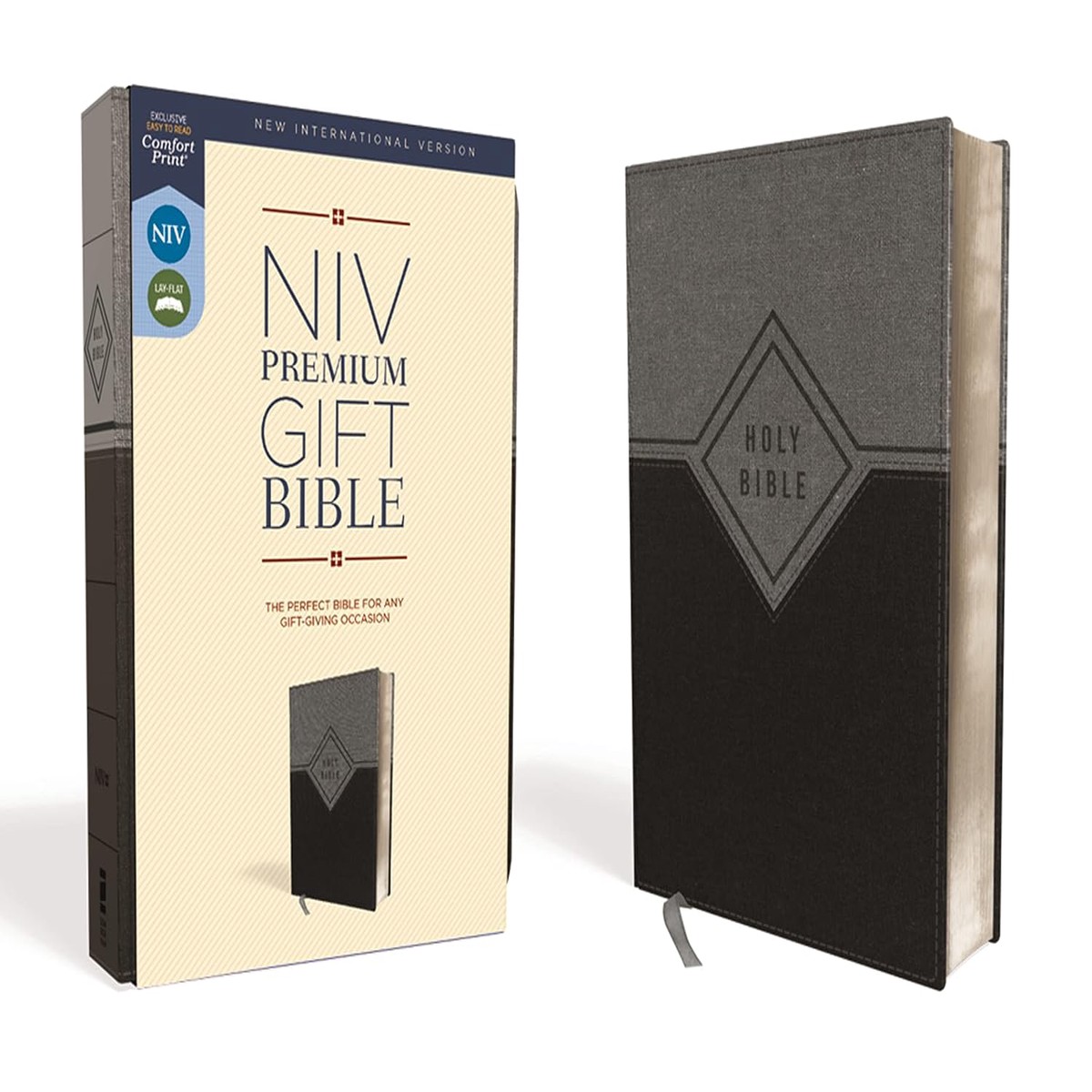 NIV Premium Gift Bible (Black/Gray)