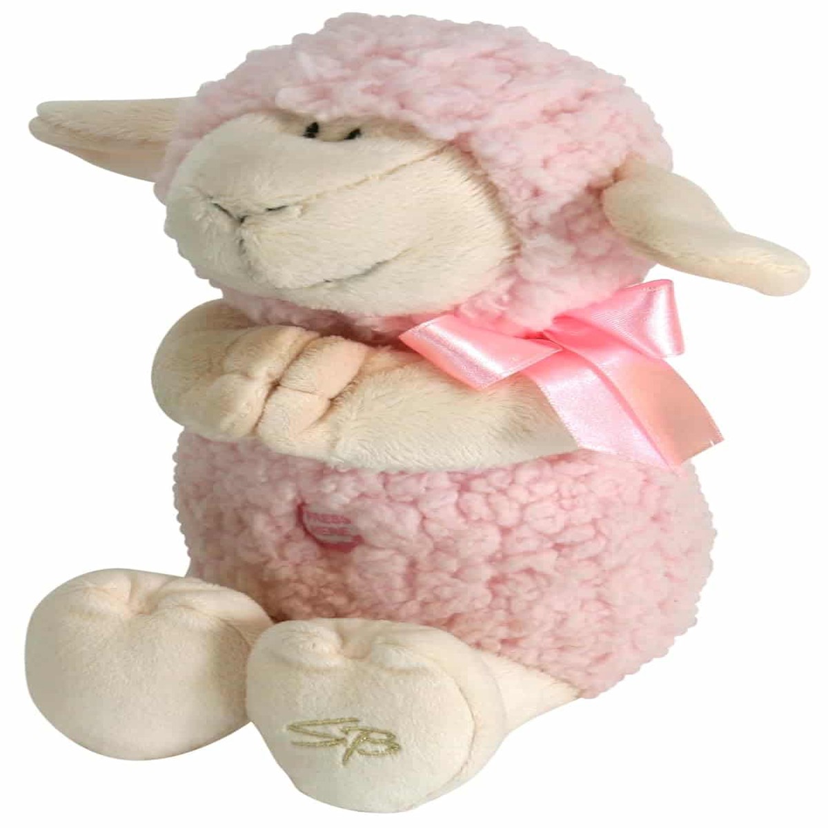 Plush: Praying Lamb (Pink)
