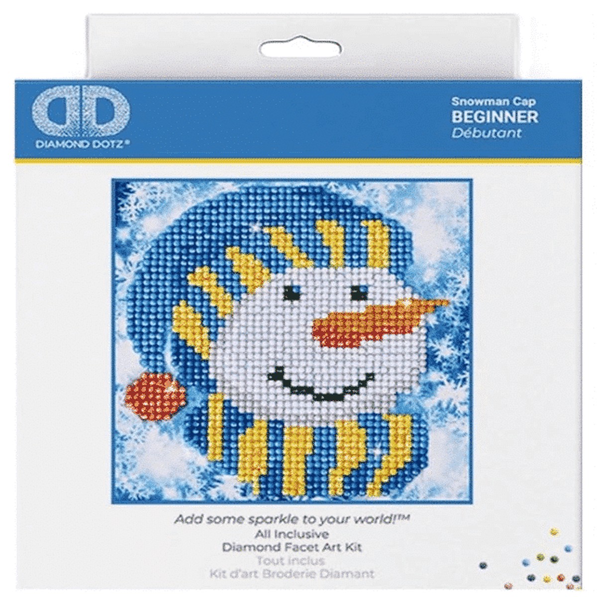Diamond Dotz: Snowman Cap