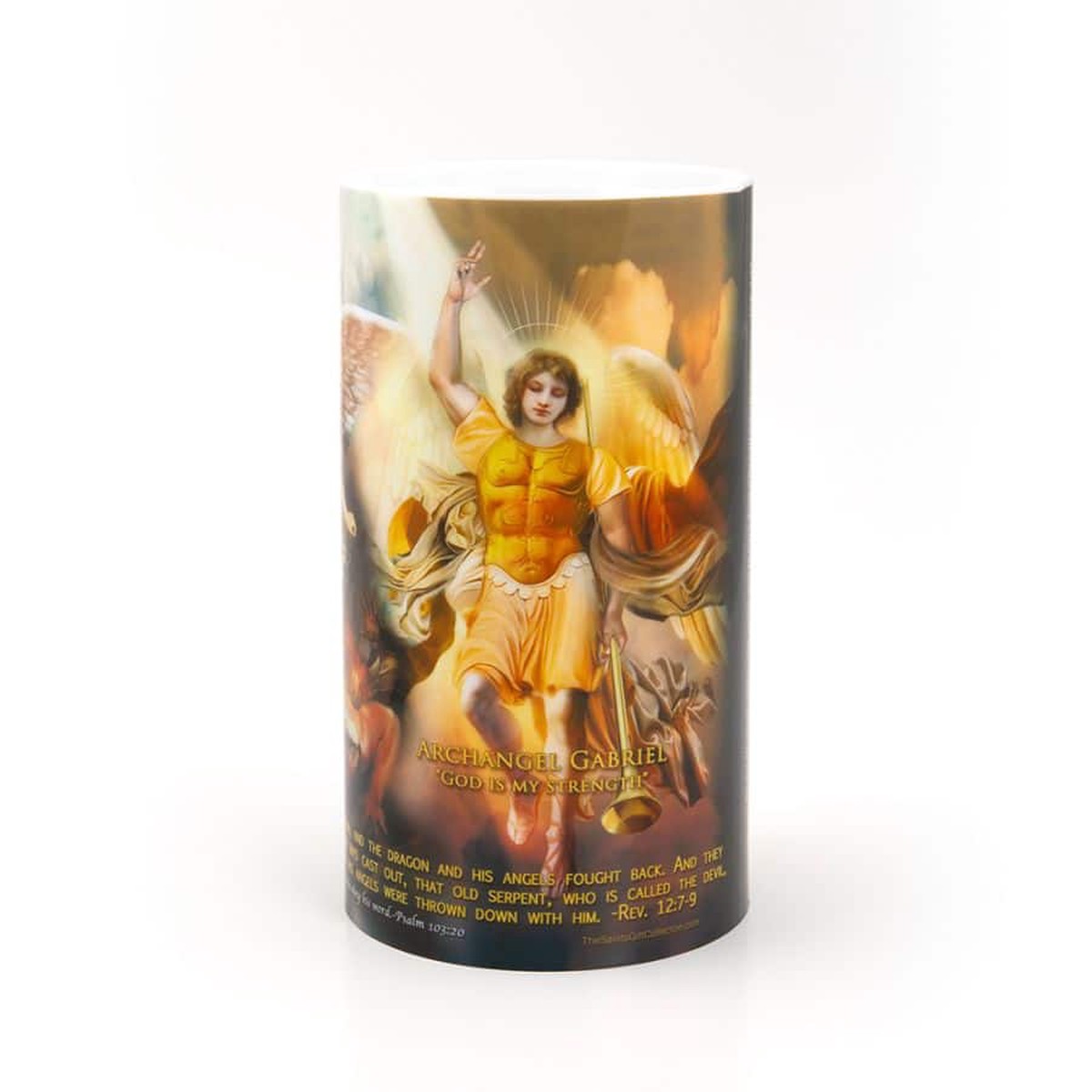 LED Candle: Archangels (Gabriel, Raphael, Michael)