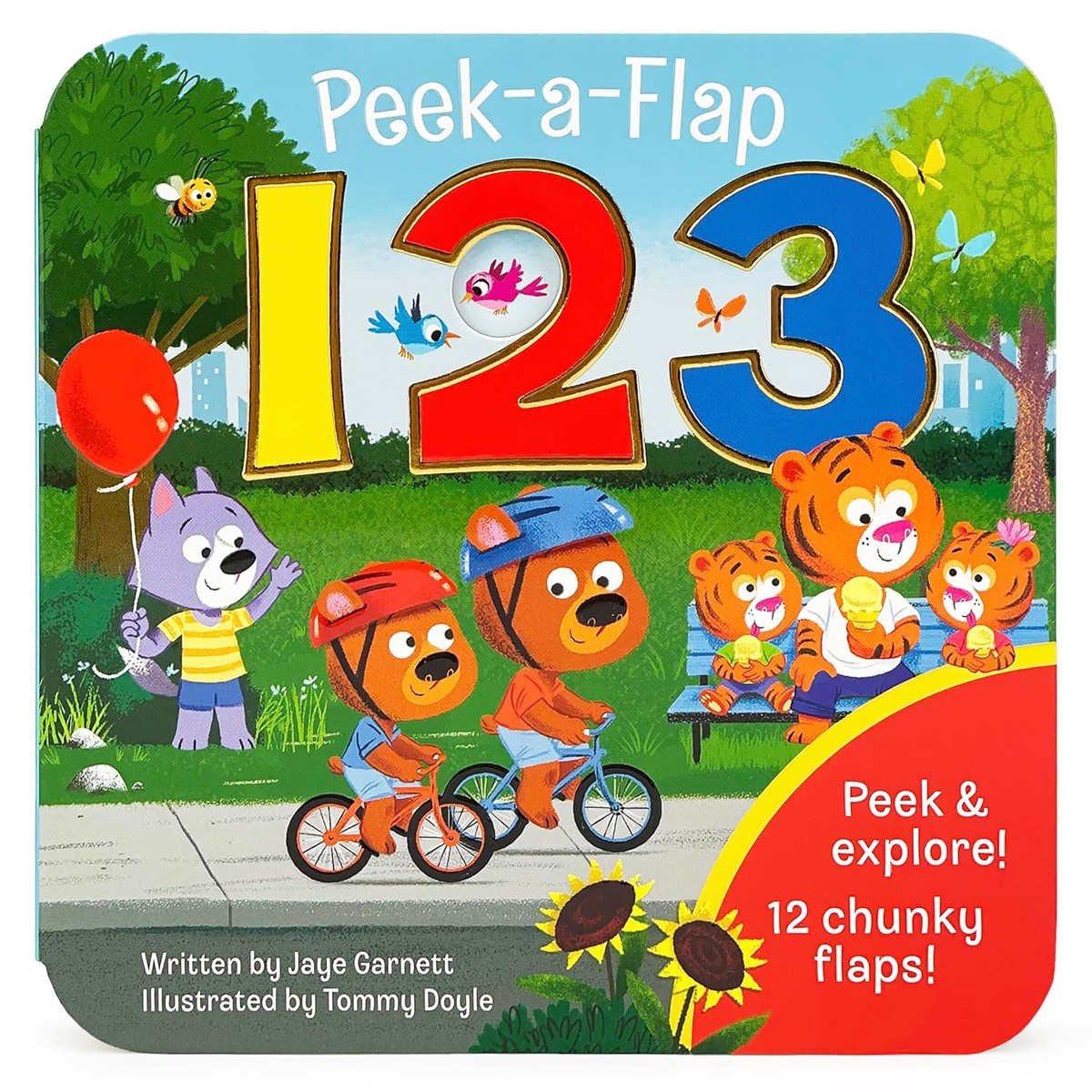 Peek-a-Flap: 123 - Jaye Garnett