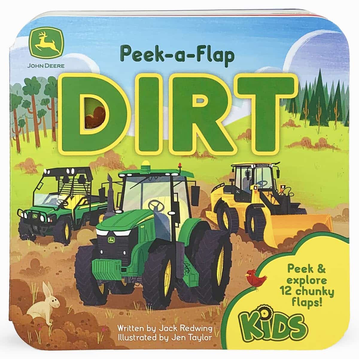 Peek-a-Flap: Dirt (John Deere) - Jack Redwing