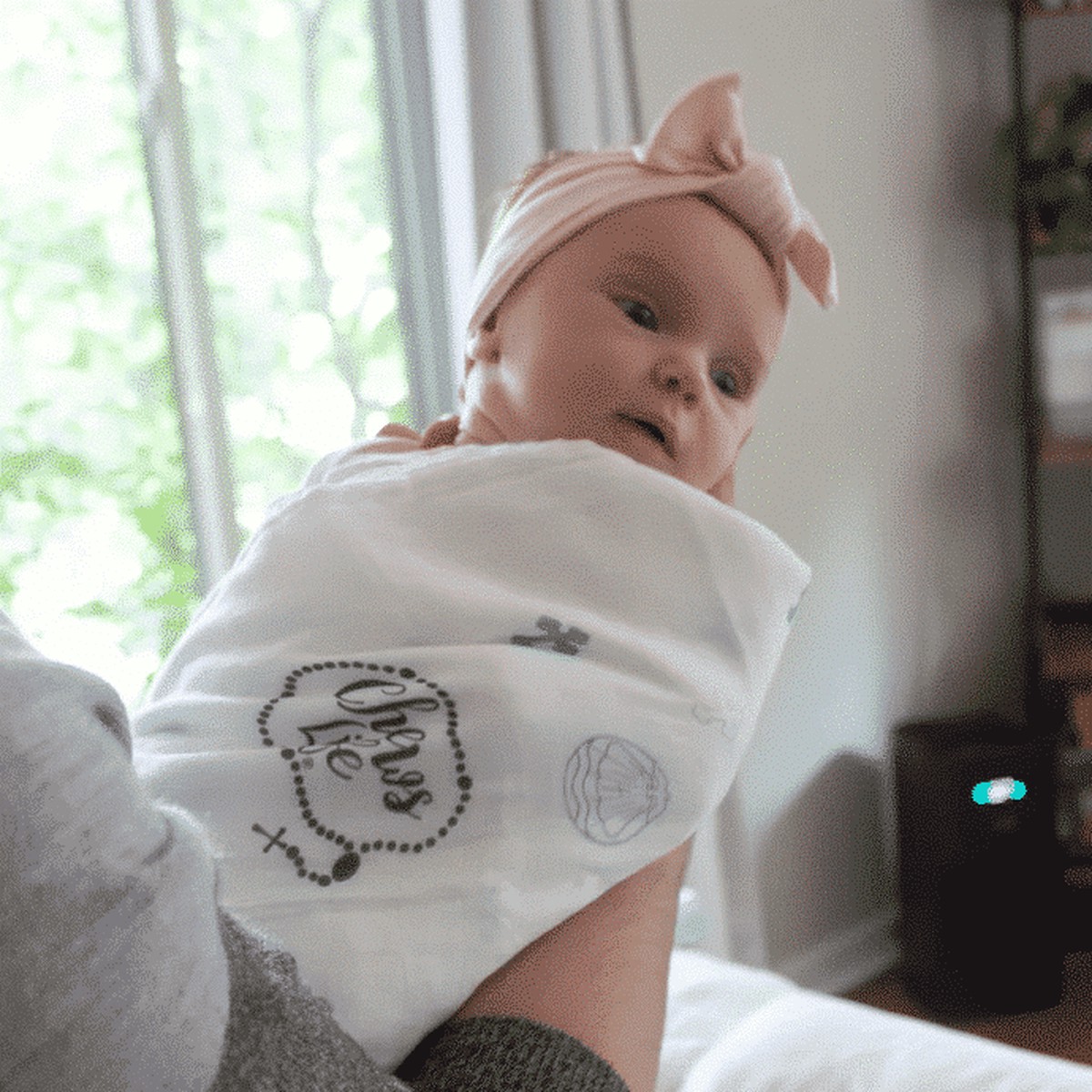 Swaddle Blanket: Baptism