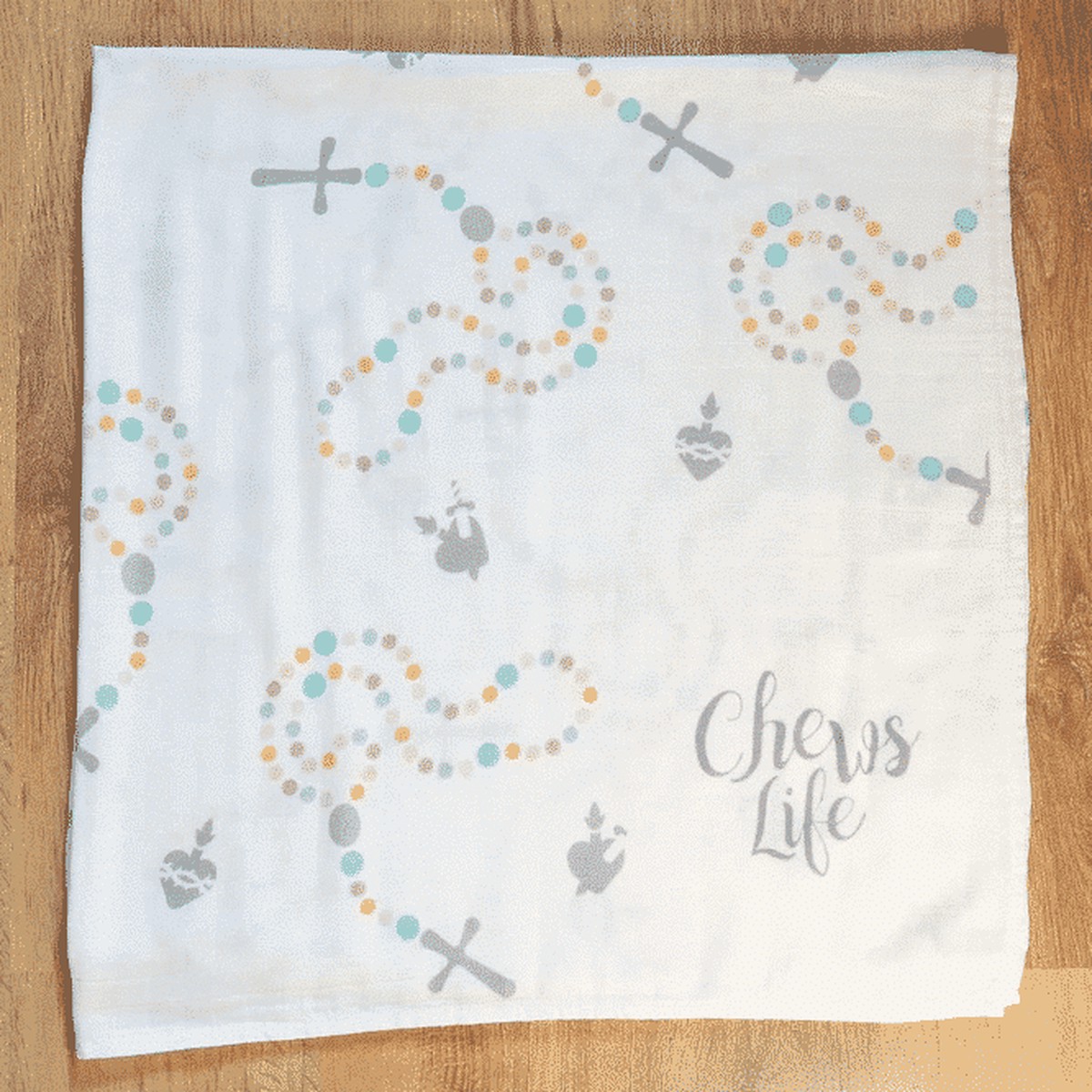 Swaddle Blanket: Holy Rosary