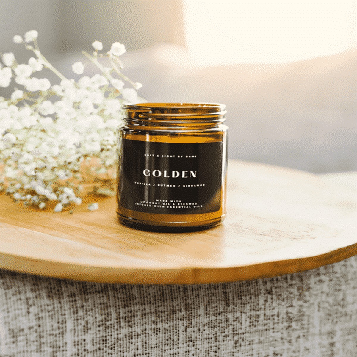 Candle: Golden