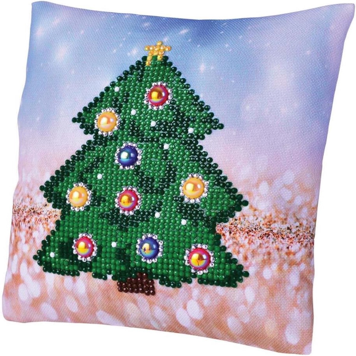 Diamond Dotz: Christmas Tree Pillow