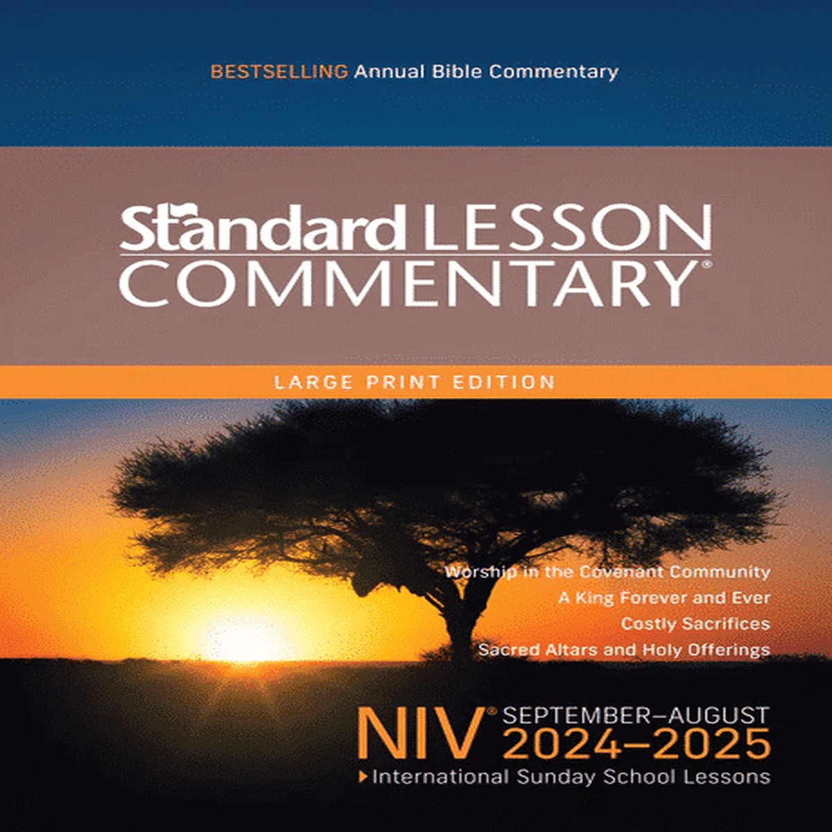 NIV Standard Lesson Commentary Large Print Edition 2024-2025