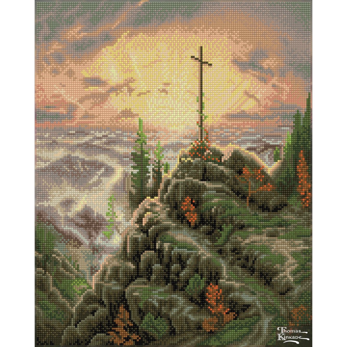 Diamond Dotz: Thomas Kinkade Sunrise