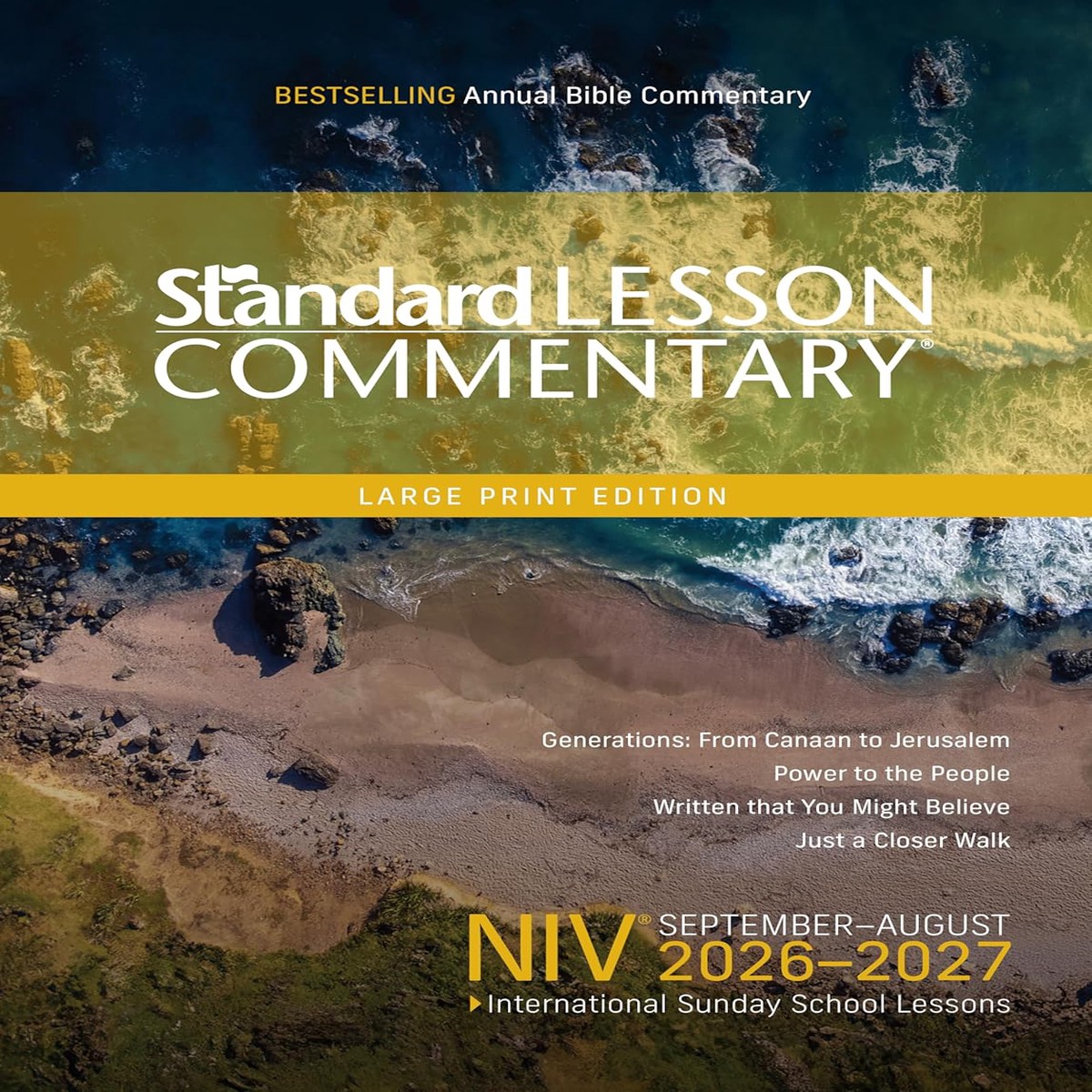 NIV Standard Lesson Commentary Large Print Edition 2026-2027