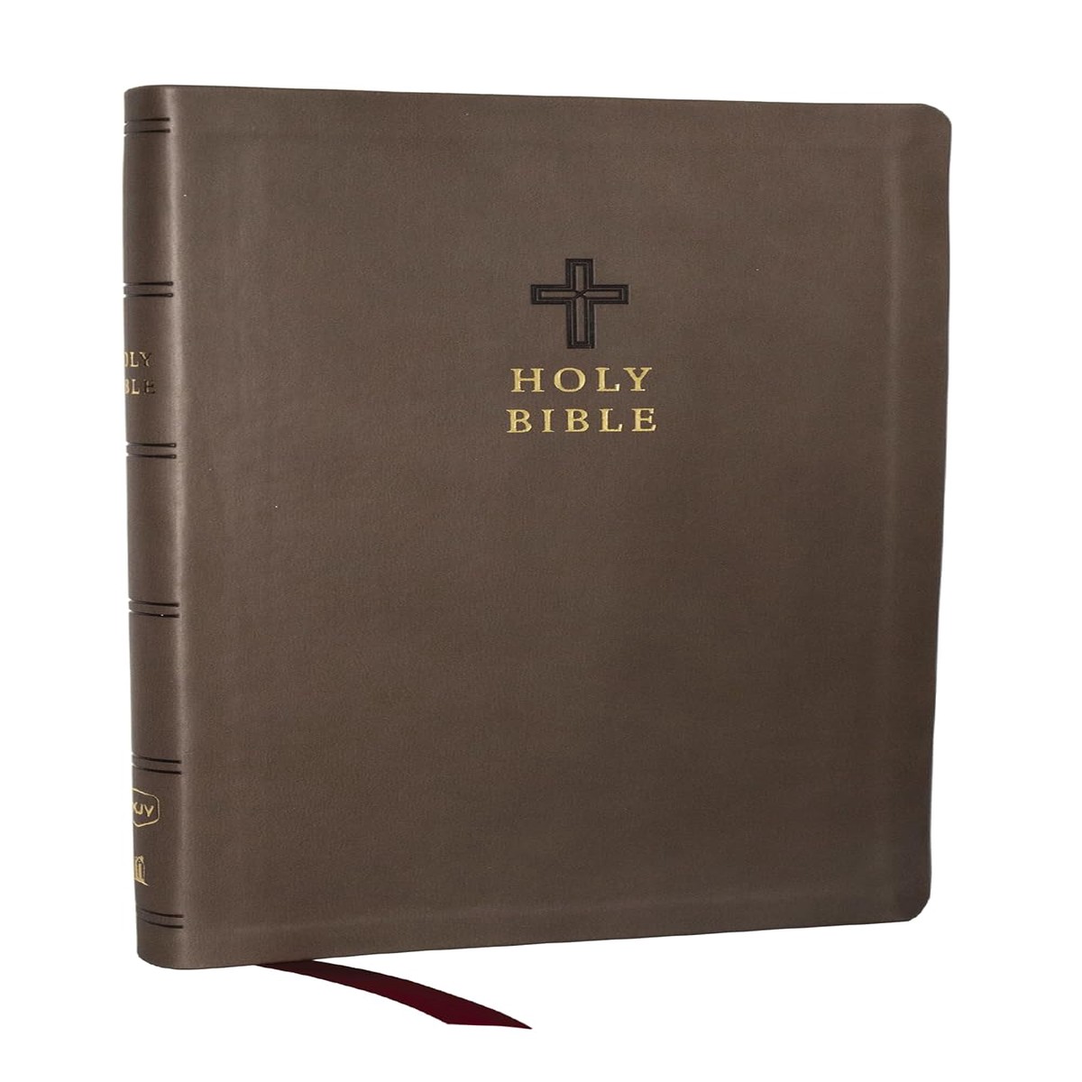 KJV Ultra Thinline Bible (Charcoal Leathersoft)