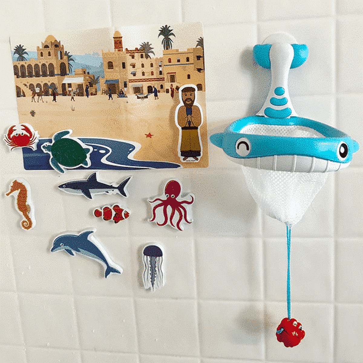 Jonah and the Whale Bath Set