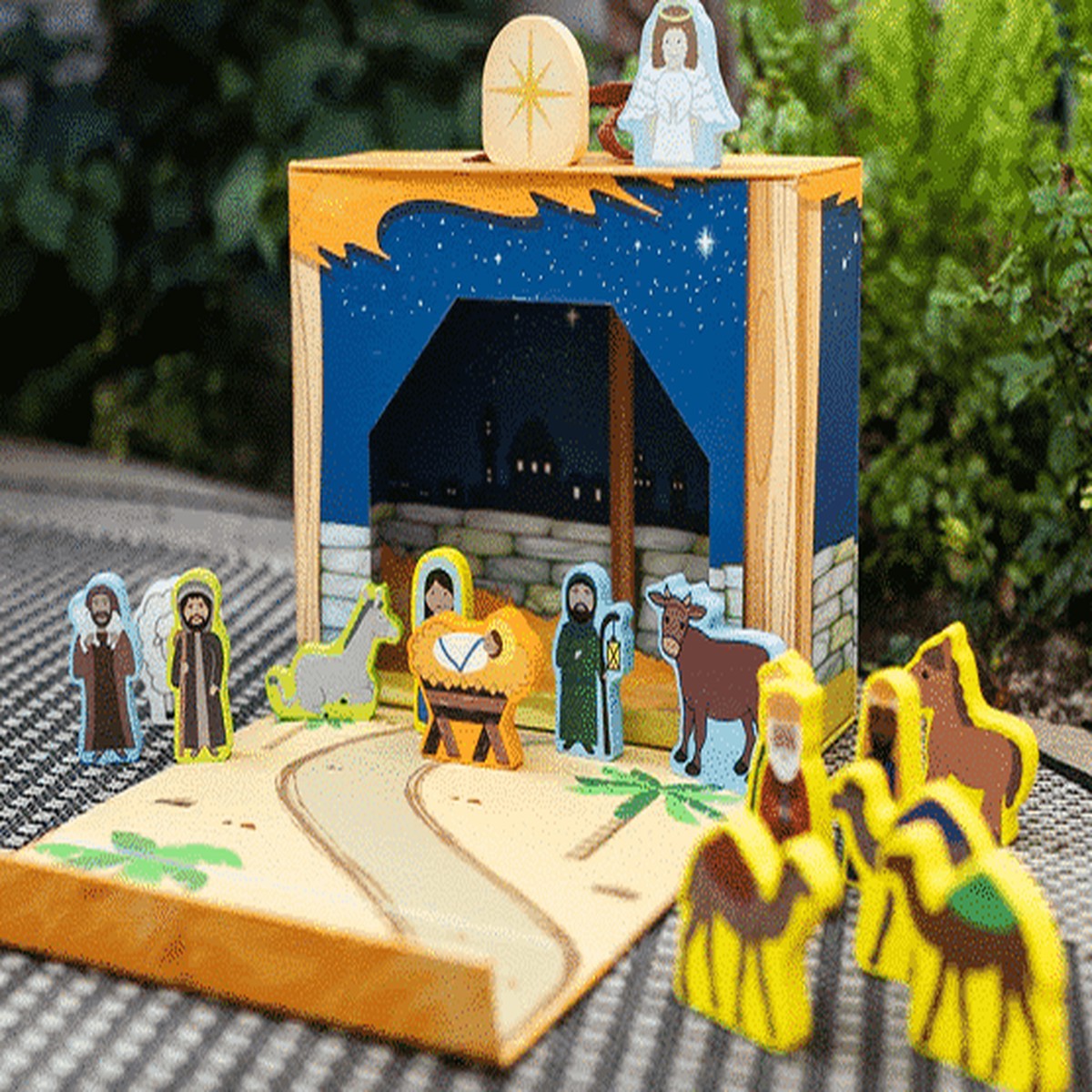 Saintly Heart Nativity Playset