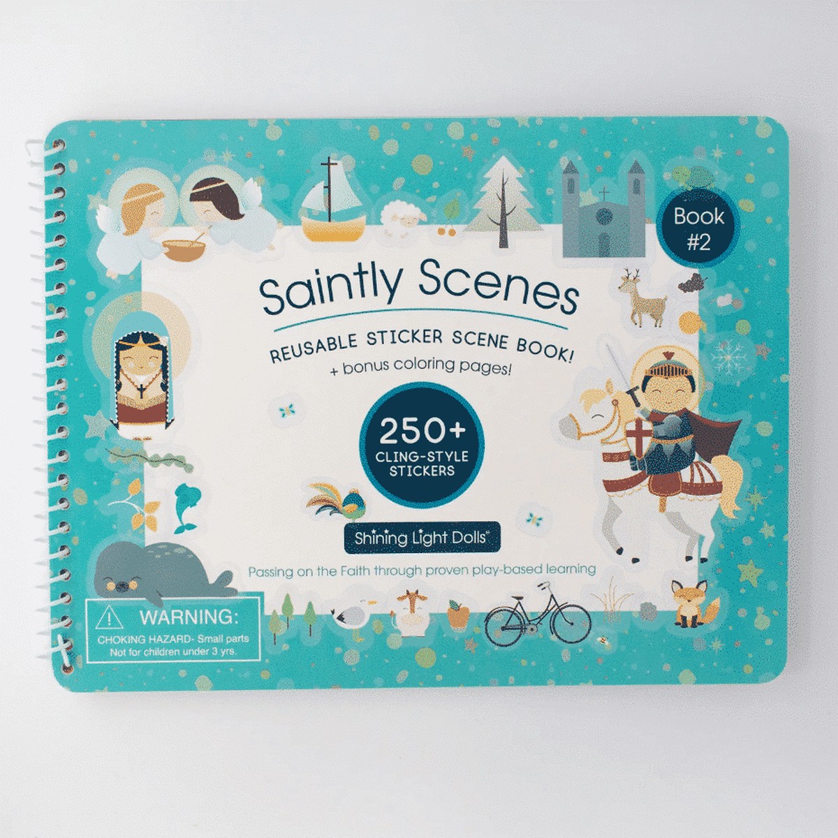 Saintly Scenes Book #2 (Reusable Sticker Scene)
