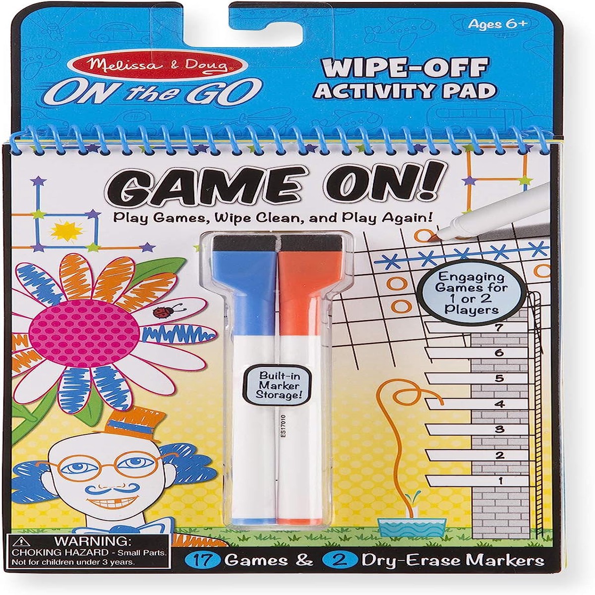 On The Go Activity Pad: Game On!