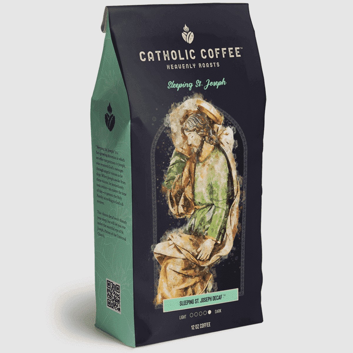 Catholic Coffee: Sleeping Saint Joseph Decaf (12oz)