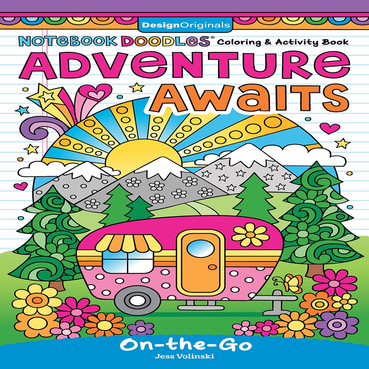Coloring Book: Adventure Awaits (Spiral Bound)