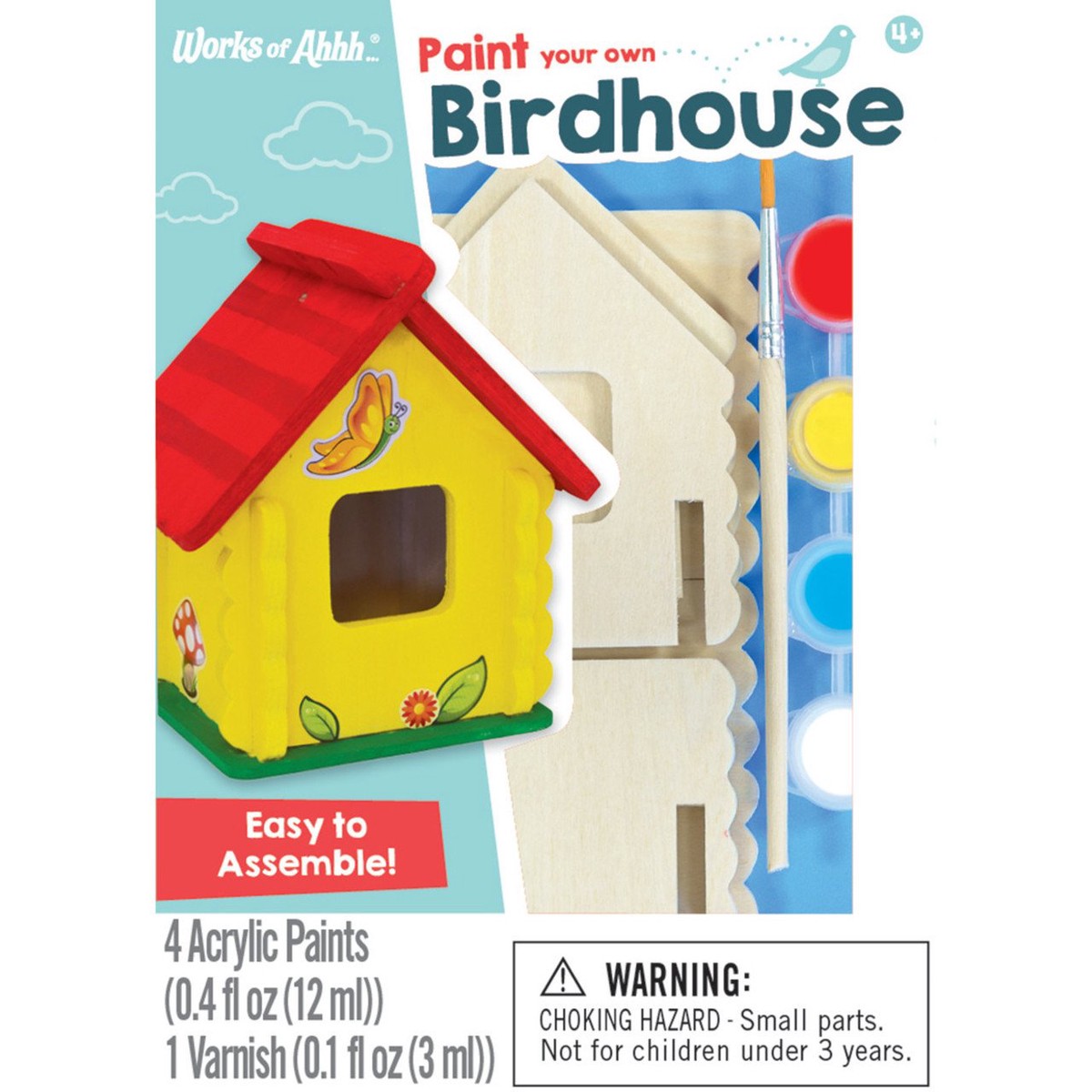 Craft Kit: Build & Paint Birdhouse