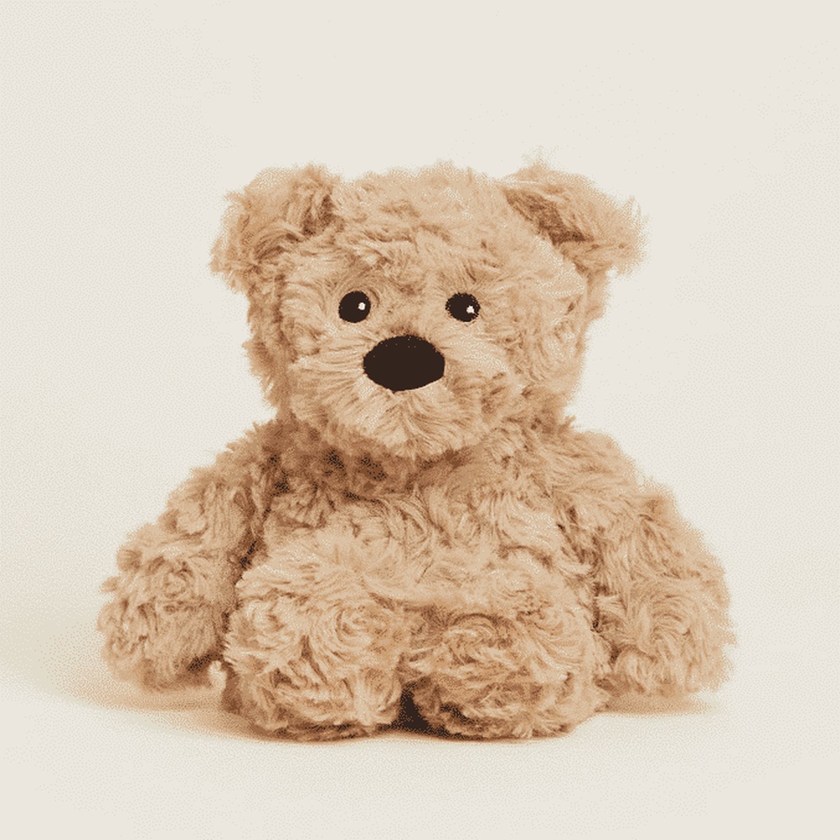 Warmies Junior: Curly Bear (Brown)