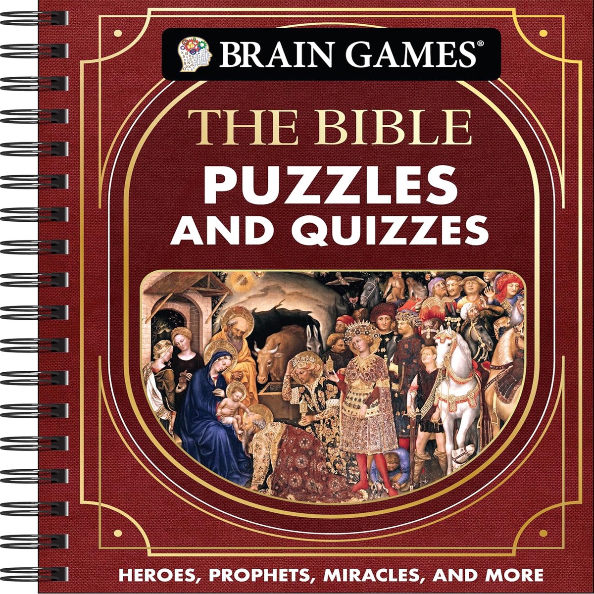 Brain Games Puzzles and Quizzes: The Bible