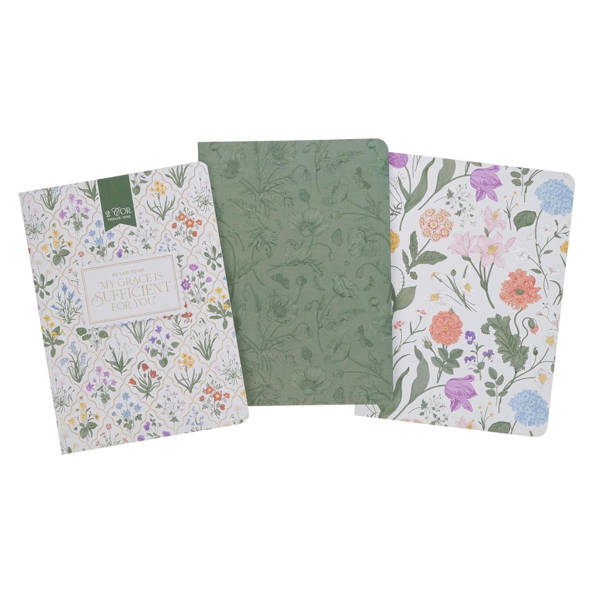 Notebook 3-Piece Set: My Grace is Sufficient (Large)