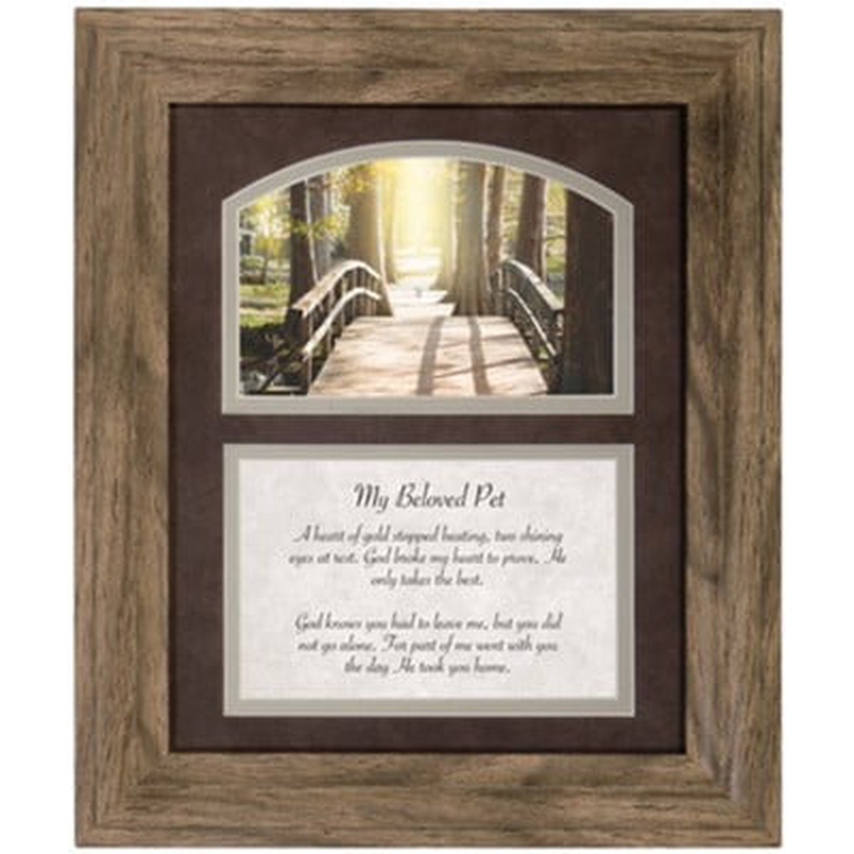 Framed Prayer: Beloved Pet