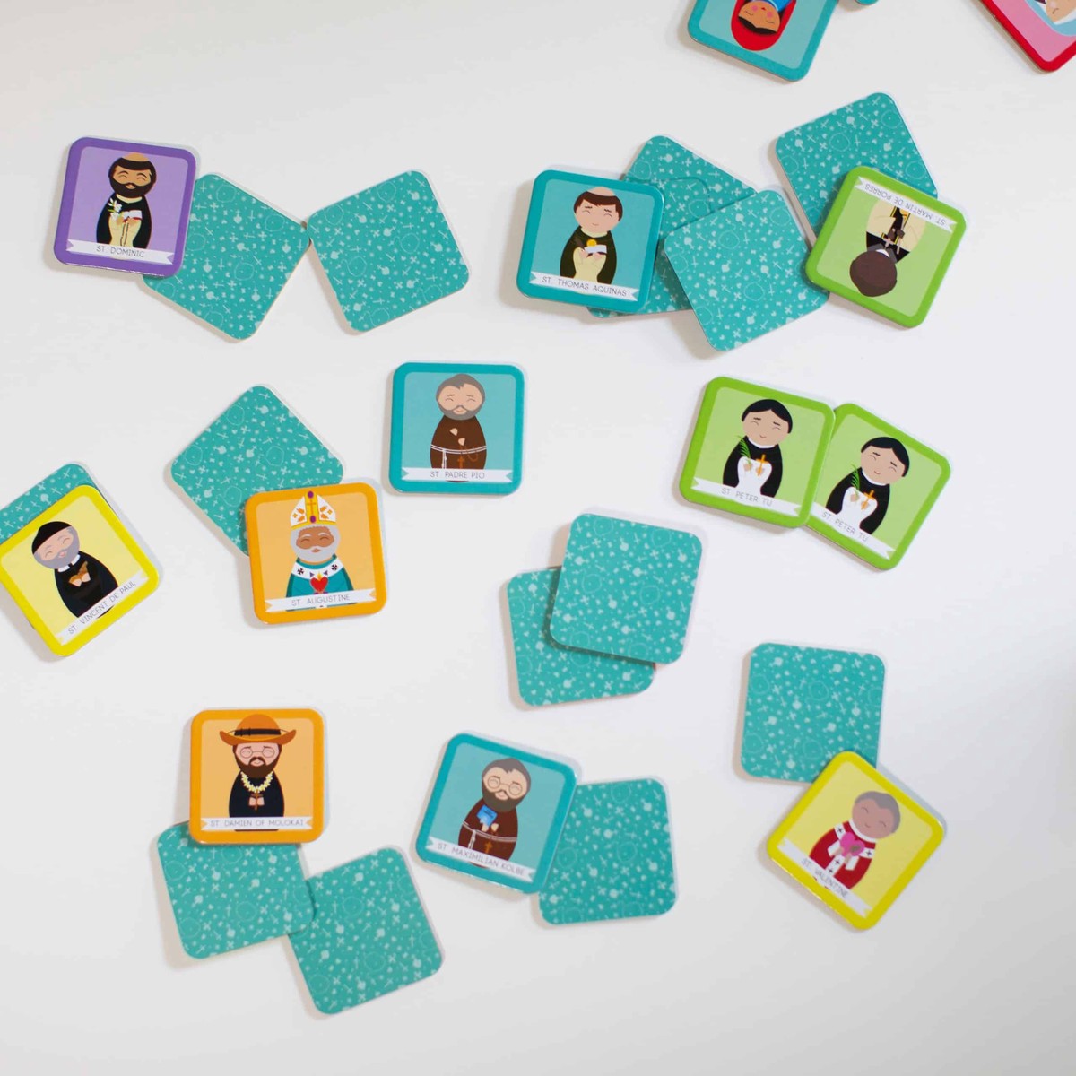 Memory Match Game: Marvelous Men Series 2