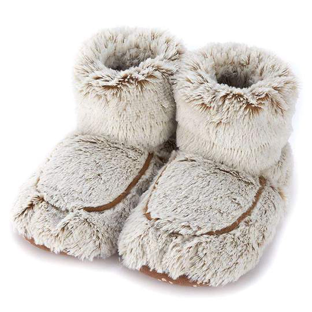 Warmies Boots: Marshmallow Brown