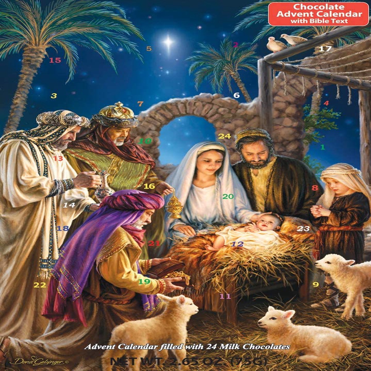 Advent Calendar: Shining Light (Chocolate)