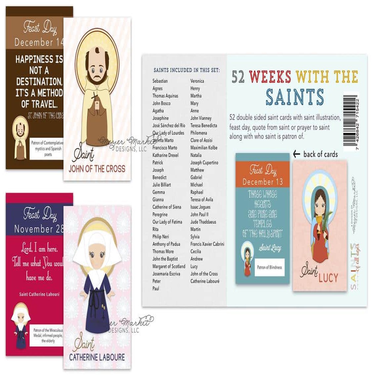 Learning Cards: 52 Weeks with the Saints