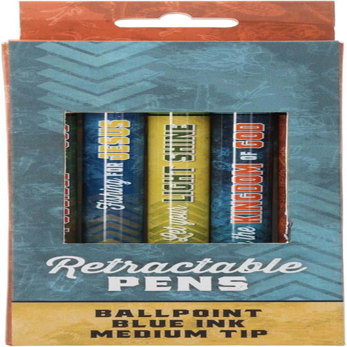 Retractable Pen Set: Adventure with Jesus (5 pc)