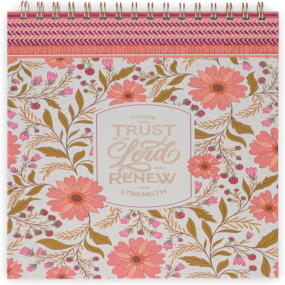 Trust Spiral Notepad (Coral)